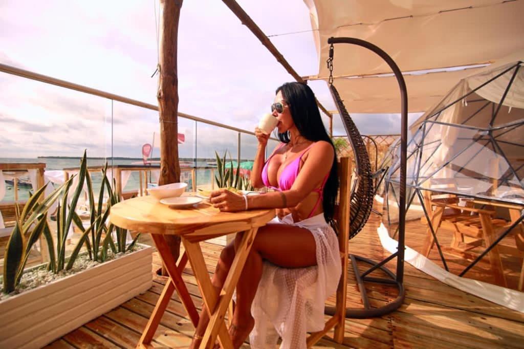 La Cabana Glamping Geronimo Playa Blanca Luaran gambar